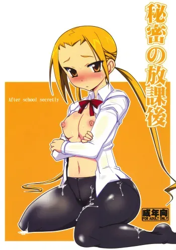 (C80) [YOMOTHUHIRASAKA, HINA*CAN (bbsacon, Hinako Yui)] Himitsu no Houkago (Seitokai Yakuindomo) manga cover