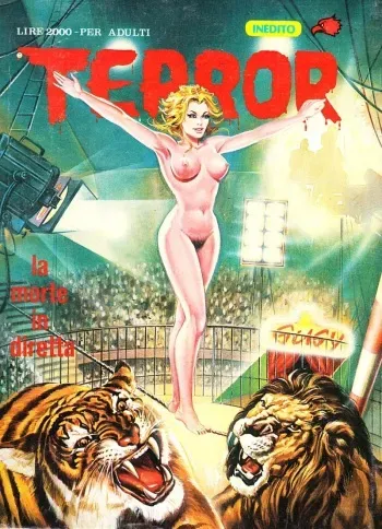 Terror 206 - La mort en direct [French] [AtomHic] manga cover
