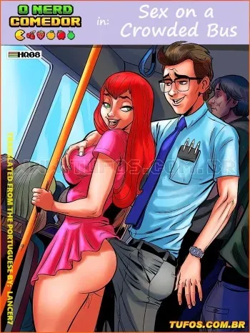 O Nerd Comedor #8 - Sex On A Crowded Bus (Americanized English) manga cover