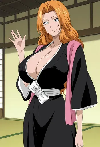 [AindroidParanoid] Rangiku Matsumoto - Bleach [AI Generated] manga cover