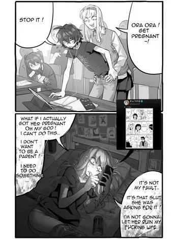 [popopoka] At school manga cover