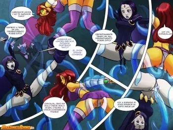 [Shoogerbare] Tentacled Titans (Teen Titans) [Spanish] manga cover