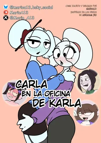 [MarioA13] Carla en la Oficina de Karla manga cover