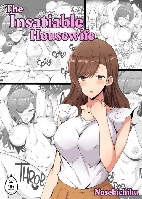 The Insatiable Housewife manga cover