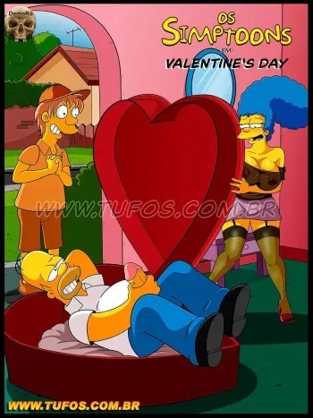 Simpsons xxx - Día de San Valentín (Español) manga cover