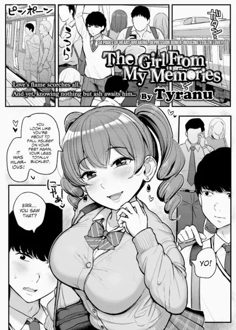 The Girl From My Memories manga cover