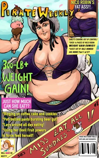 [TheAmericanDream] Miss Eat All Sundaes Parts 1+2 manga cover