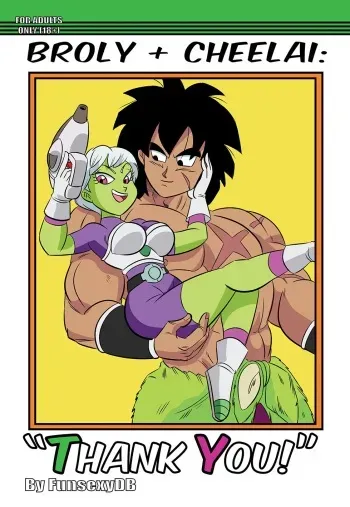 [FunsexyDB] Broly x Cheelai: Thank You! (Dragon Ball Super) manga cover