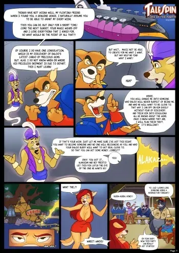 [Leobo] Life of the Party! (Talespin) manga cover