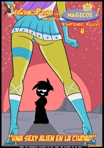[Croc] Rompiendo Reglas 4 (The Fairly OddParents) manga cover