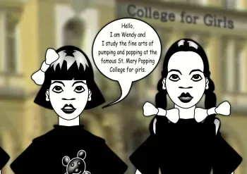 St. Mary Popping College for Girls manga cover