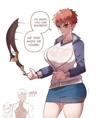 [ThiccwithaQ] Shirou Self-Love (Fate/Stay Night) manga cover