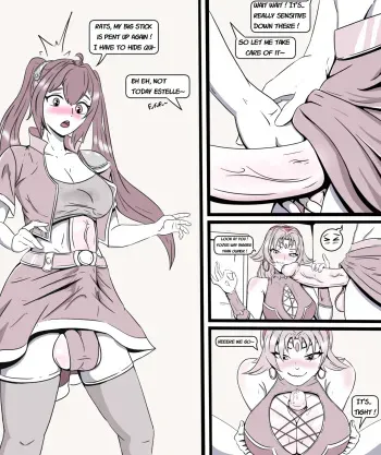 Trails in the Lewdness manga cover