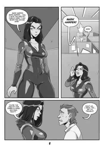 Lady Valiant Naughty Side Story - Operation Black Swan manga cover