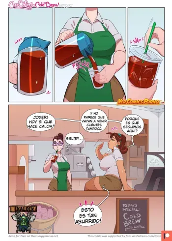 [Dsan] Cup O' Love - Cold Brew (Spanish) (En Progreso) [kalock & Toonx] manga cover