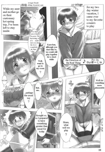 [Po-Ju] The Direction Of The Real Thing [English] manga cover