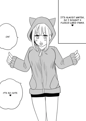 Nekomimi Paakaa Joshi, Ura Kimo ni Okasareru | Violated by the Fleece Lining of a Cat Ear Hoodie manga cover