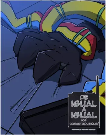 (BBSARTBOUTIQUE) De Igual a Igual (My Little Pony: Friendship Is Magic) [Spanish] [Red Fox Makkan] manga cover