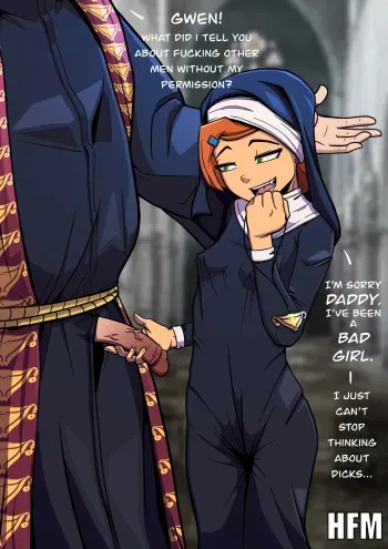 [TreatArtStudios (HFM)] Gwen Joins a Cult (Ben 10) manga cover