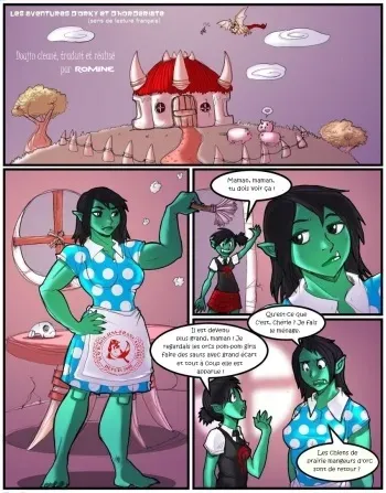 [Shia] The Adventures of Orky and Horderiate (World of Warcraft) [French] manga cover