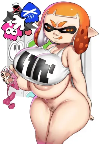 [Greyimpaction] Charlie the Big Tittied Inkling Slut (Splatoon) manga cover
