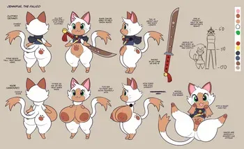 [Cobatsart] Meowster Hunter: Jennifur (Monster Hunter) manga cover