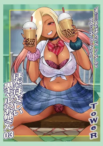 Honto wa yasashii kuro gyaru no onesan 03 manga cover