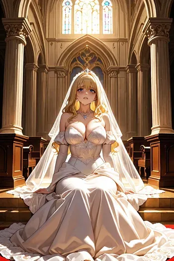 Left Alone at the Altar (AI Generated) manga cover