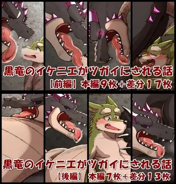 [Higirai] The Black Dragon's Sacrificial Mate (English) manga cover