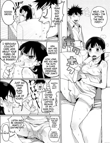 Shishunki Mattadanaka no Imouto VS 17 Centi no Onii-chan manga cover