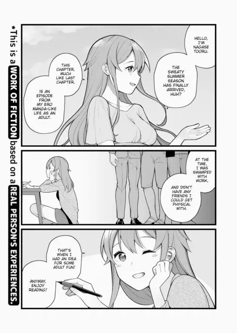 Nagase Tooru's (♀) Ero Manga-Like Life ~Adult Fun~ manga cover
