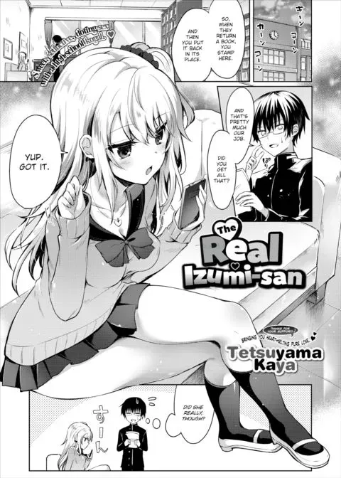 The Real Izumi-san manga cover
