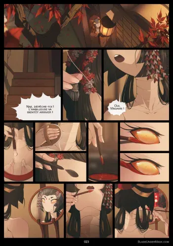 [WhiteMantis] Blade Under Mask Ch. 2 [French] [O-S] manga cover