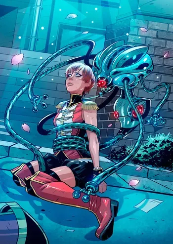 Rosita Amici - Hagumi makes first contact (Bang Dream) manga cover