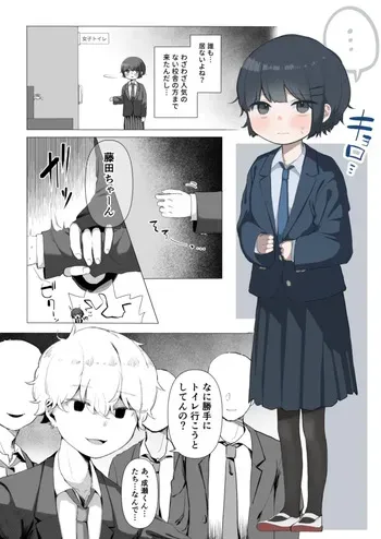 [Sena] Toilet Kinshi no Ijime o Ukeru Otonashii Onnanoko manga cover