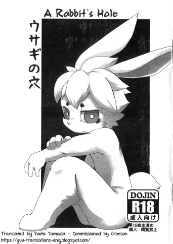(C85) [Sumikko (Kuroi Sumi)] Usagi No Ana [English] [Yuuta's Blog] manga cover