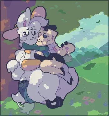 Artist collection [ meirdent / nsfwdent / abxybun ] manga cover