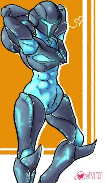[EvilTQF] Dark Samus Eats Samus Aran manga cover
