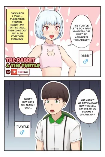 [RudySaki] The Rabbit and The Turtle manga cover