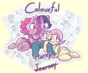 [Snus-kun] Colourful Journey (My Little Pony) manga cover