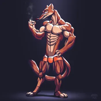 [The Fabulous Croissant] Duke Weaselton (Zootopia) manga cover