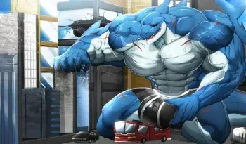 [Magangz] Bulked Shark manga cover