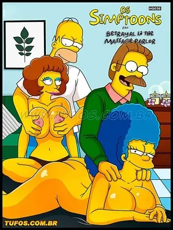 Os Simptoons 36 – Betrayal in The Massage Parlor – Tufos - english manga cover