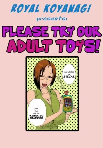 [Koyanagi Royal] Meshimase! Adult Toys | Please Try Our Adult Toys (Comic Megastore 2011-01) [English] [stecaz] manga cover