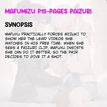 Mafumizu 15-Page Paizuri manga cover