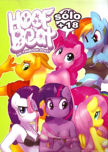 Hoof Beat 1: Un Pony Fanbook! (My Little Pony: Friendship is Magic) [Spanish] [Red Fox Makkan] manga cover