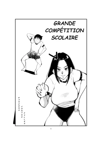 [Pecan (Makunouchi)] Sao Ire Kyousou | Grande Compétition Scolaire [French] manga cover