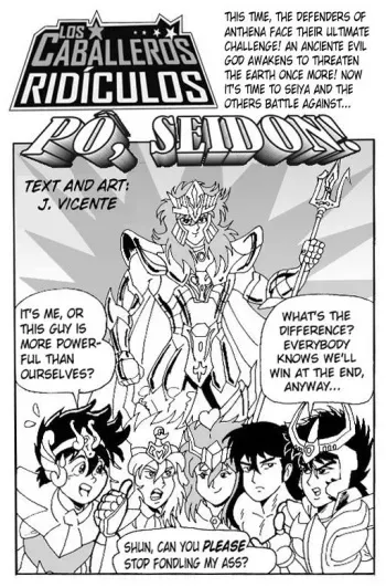 [JVC (Vicente)] Los Caballeros Ridículos! [English] [Incomplete] manga cover