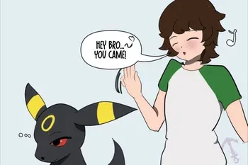 [Tad Shummar] Umbreon (Pokemon) (Animated) manga cover