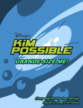 [Don Serioja] Kim Possible - Grande-Size Me! manga cover